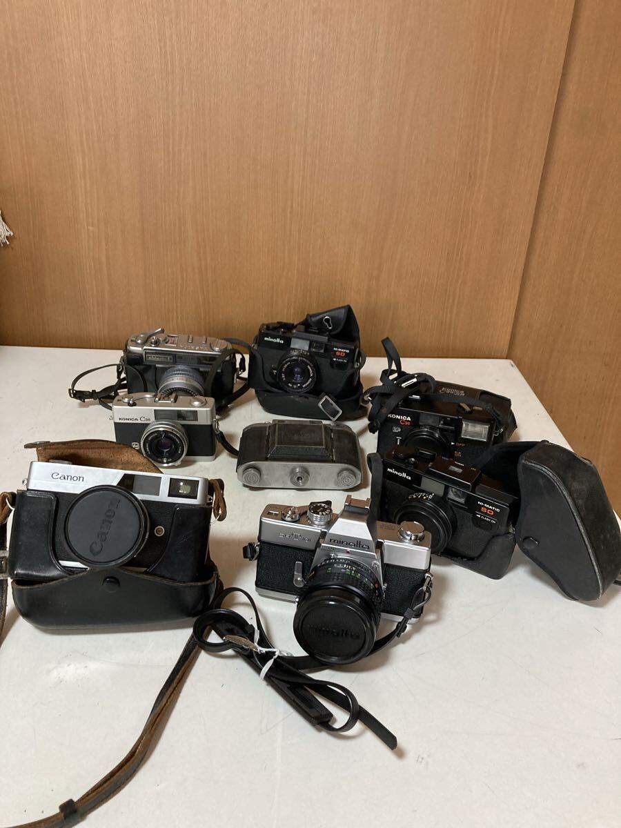 Canon MINOLTA フィルムカメラ カメラ レトロカメラ 当時物 アンティーク コレクション ジャンク まとめて 拍卖