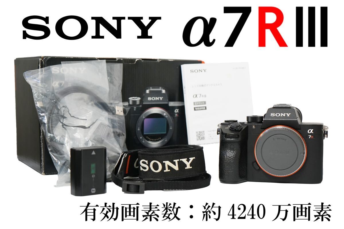 SONY α7R III ILCE-7RM3 ボディ拍卖
