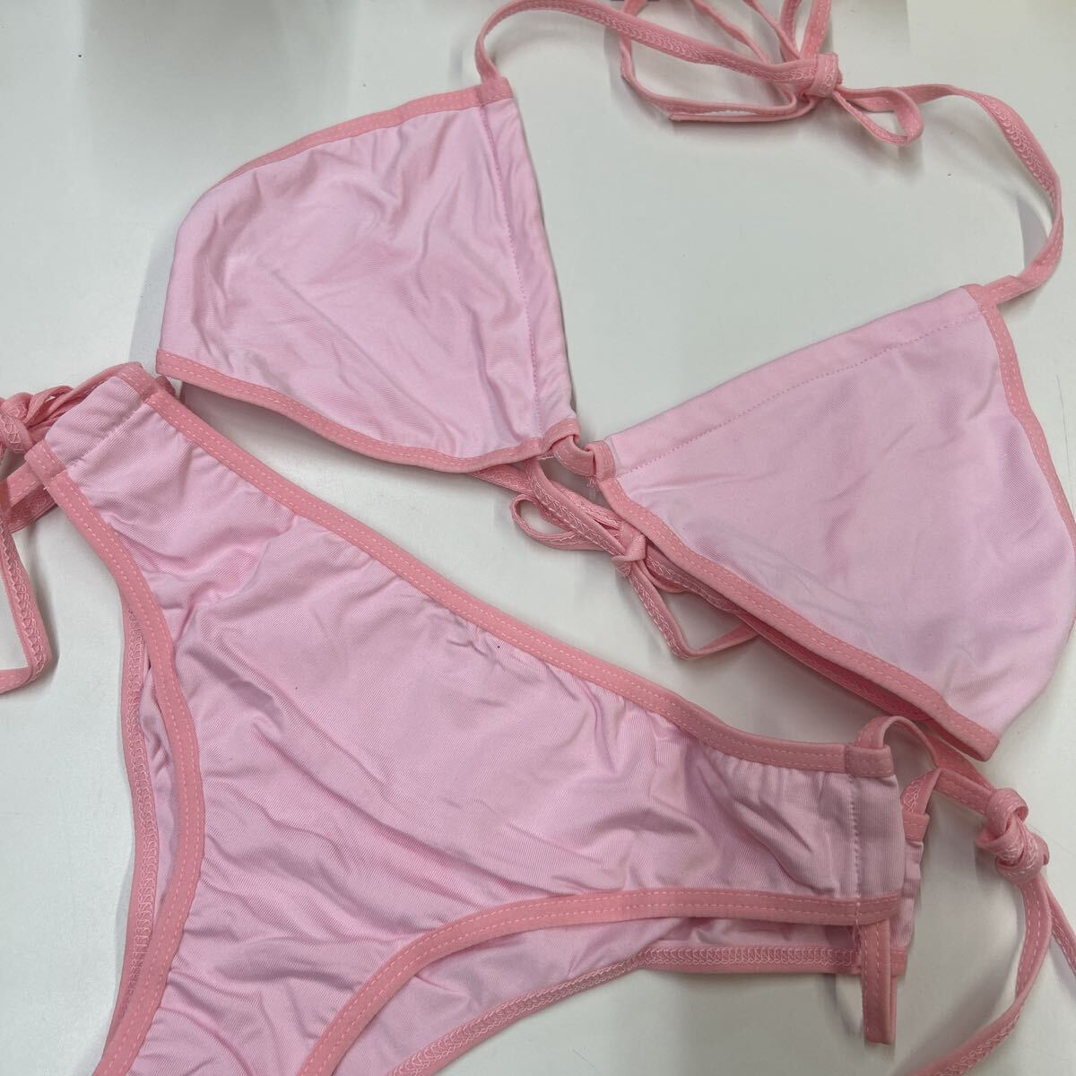 (22) 水着 ワンサイズ ピンク【未使用】【ジャンク】拍卖