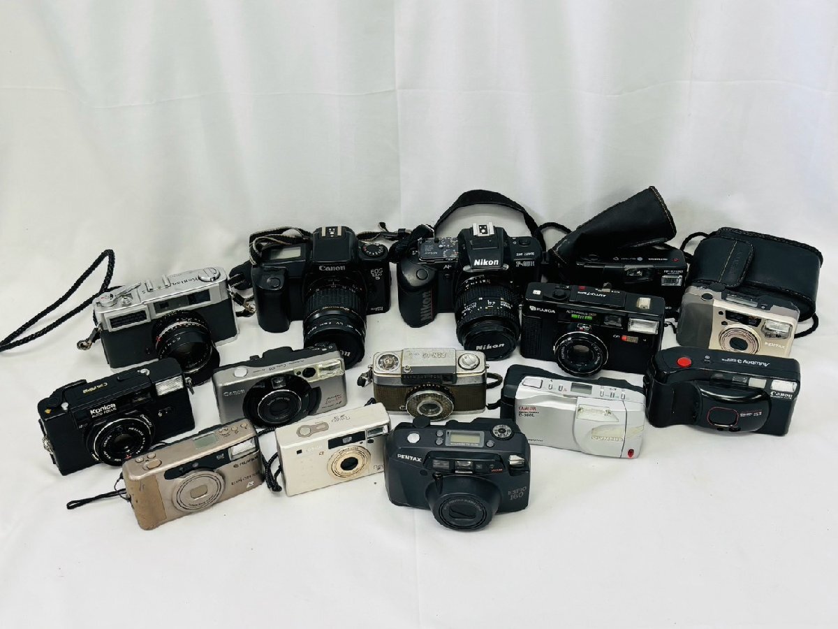 ★カメラ 一眼レフ フイルムカメラ コンパクトカメラ 14点おまとめ/Konika.Cannon.Nikon.OLYMPUS-PENなど★④拍卖