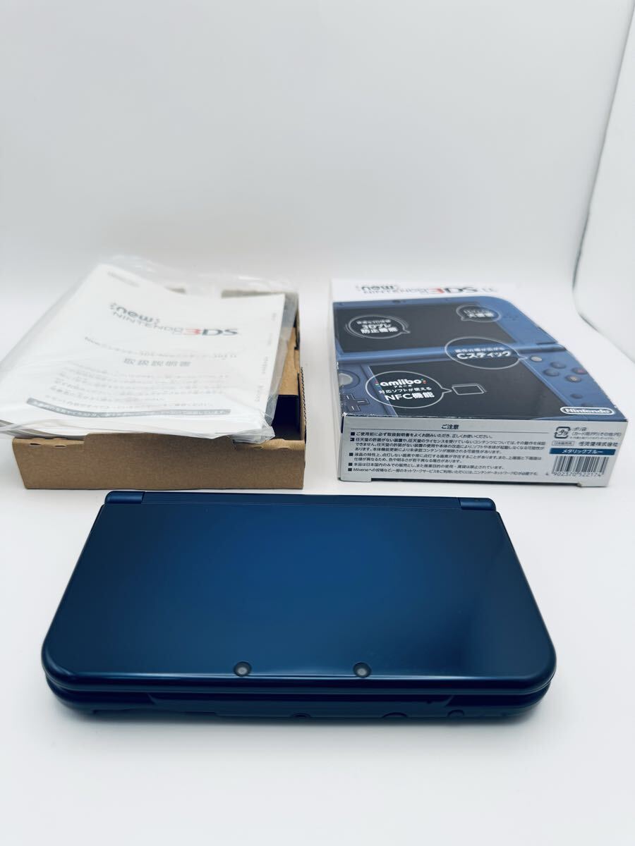上下液晶IPS Newニンテンドー3DS LL メタリックブルー拍卖