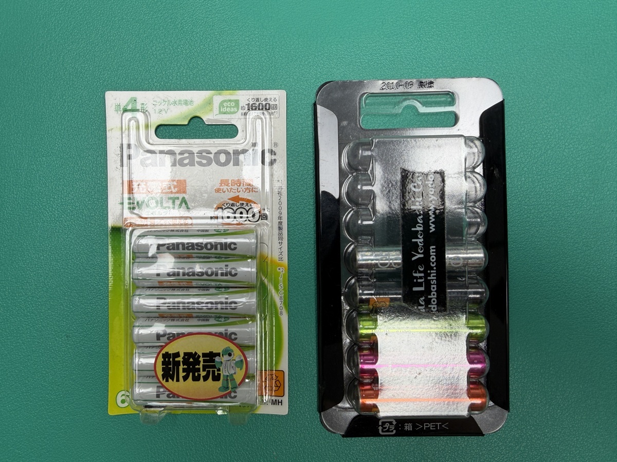 ☆★未使用新品!パナソニックEVOLTA単四電池6本 eneloop 単四電池5本★☆拍卖