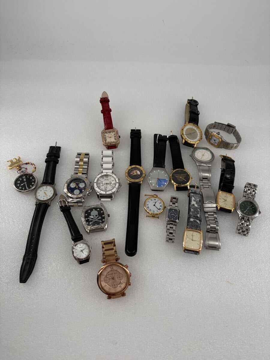 【1円スタート】【まとめ】腕時計 ジャンク品 クォーツ セイコー カルティエ 拍卖
