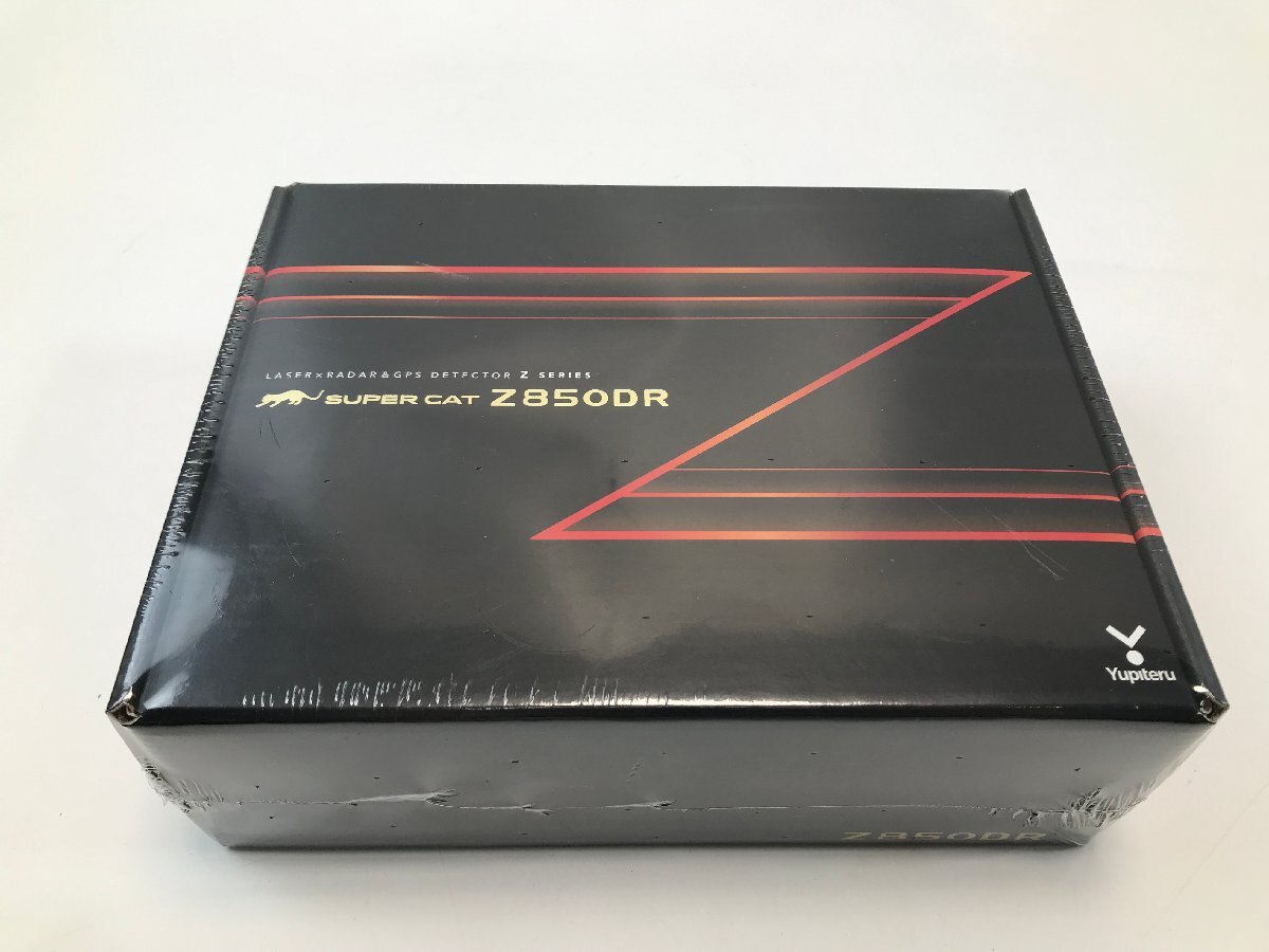 【6-7-4245】未開封 Yupiteru ユピテル SUPER CAT スーパーキャット Zシリーズ Z850DR ドライブレコーダー付レーザー&レーダー探知機 検問拍卖