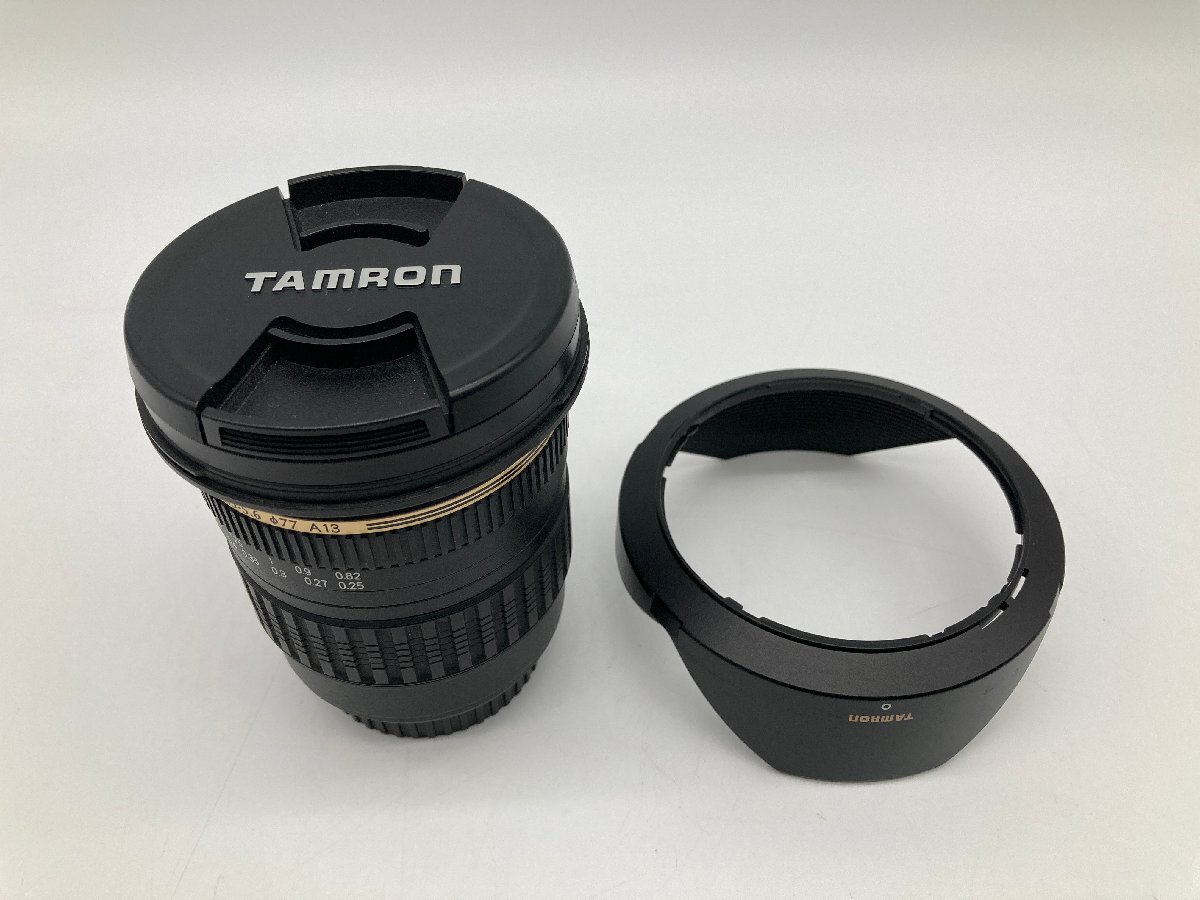 【3-4-2-7347】TAMRON タムロン カメラレンズ 一眼レフ用 SP AF ASPHERICAL DiⅡ 11-18mm F/4.5-5.6 超広角ズームレンズ 本体のみ拍卖