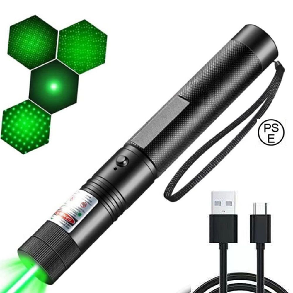 レーザー レーザーライト 303 レーザー懐中電灯 長距離 USB充電 大出力 懐中電灯 軽量コンパクト カラスを追い払う アウトドアzchw0025拍卖