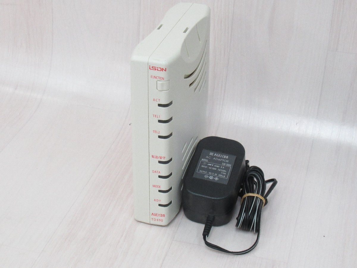 ▲ ALEXON TD490Lite ISDN-TA 返品可 超特価品 ZL1 15568#拍卖