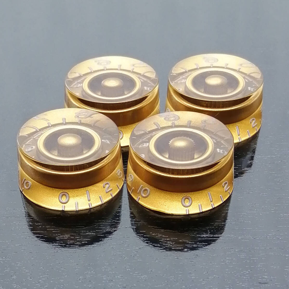 スピードノブ ギブソン インチ金色 4個 送料無料拍卖