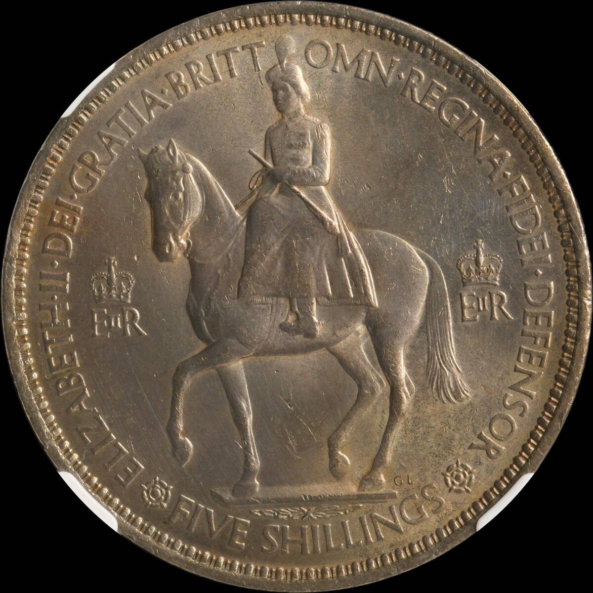 ★土終【NGC MS63】1953 イギリス CROWN 戴冠式 未使用 //世界コイン 古銭 貨幣 硬貨 銀貨 金貨 銅貨【決済期限火曜日】拍卖