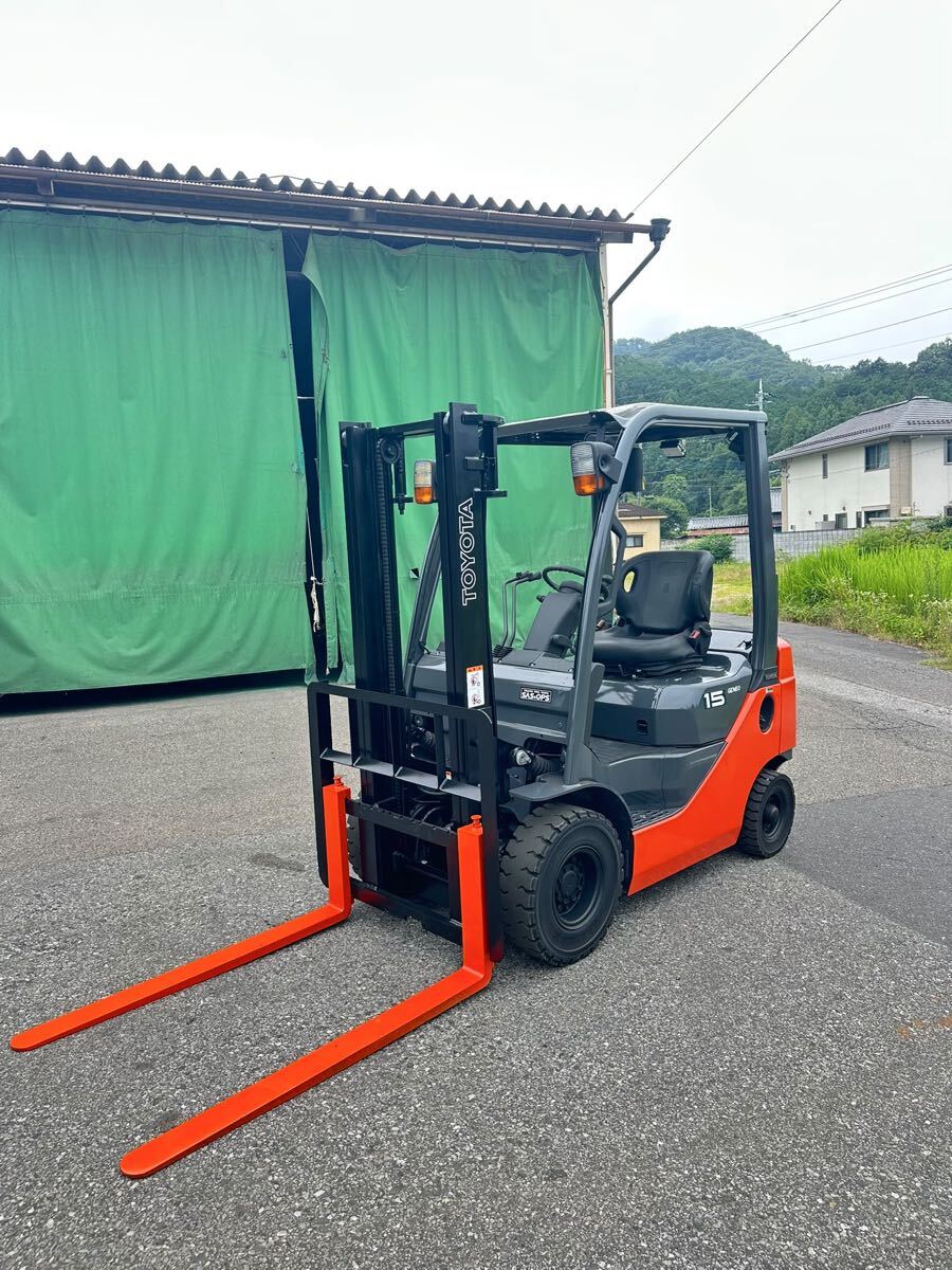 ★★トヨタ フォークリフト 8FG15★★ 1.5トン ★ オートマ ★ 852時間 ★ ガソリン車 ★ 即使用可能 ★安全ライド好き★★拍卖