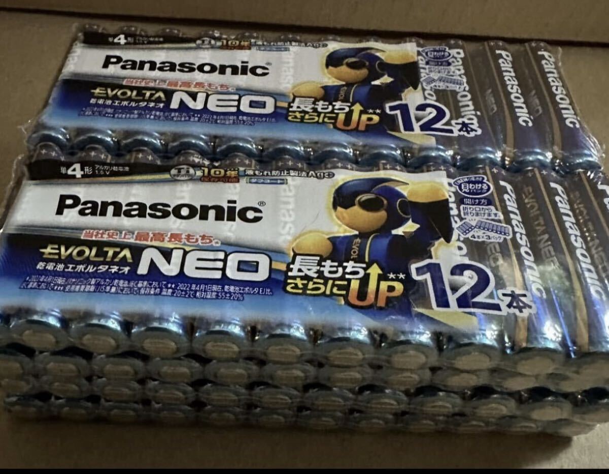 Panasonic エボルタネオ 単4 100本 送料430円拍卖