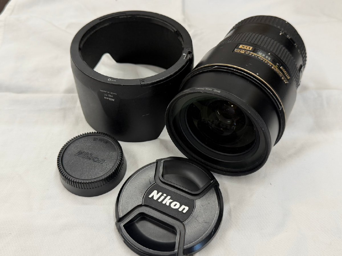 1円【ジャンク品扱い】Nikon ニコン AF-S NIKKOR 17-55mm 1:2.8 G ED DX カメラレンズ RA-08拍卖