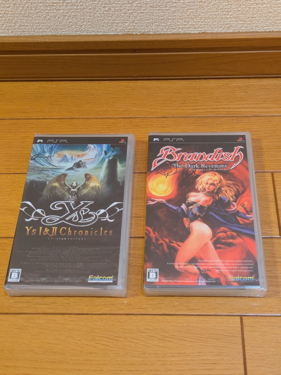 ★新品 未開封★【PSP】 イースI&II クロニクルズ、ブランディッシュ ダークレヴナント【2本セット】拍卖