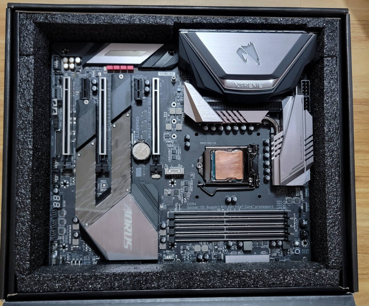 Z390 AORUS XTREME + インテル Core i9 9900K(殻割)+ メモリ64GB拍卖