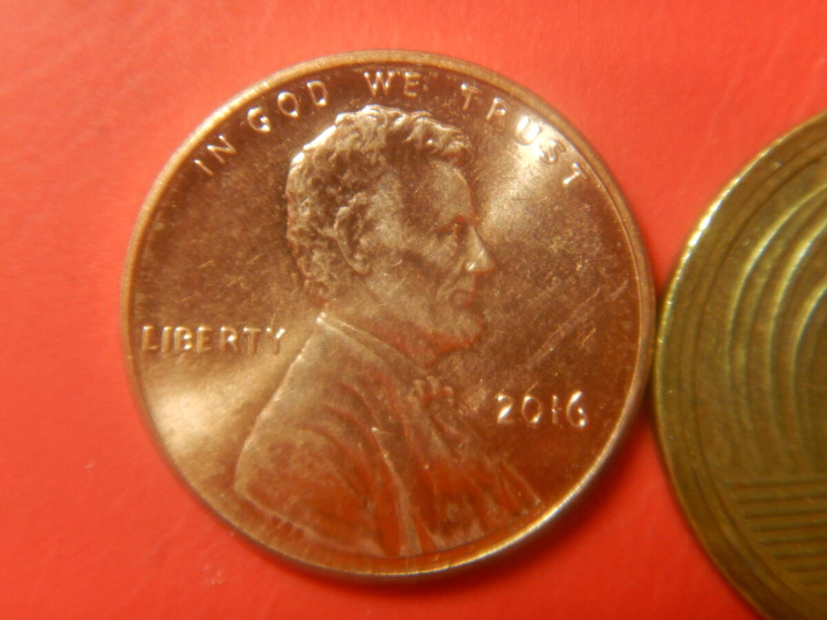 外国・USA/リンカーン1セント銅張り亜鉛貨(2016年) 260320拍卖