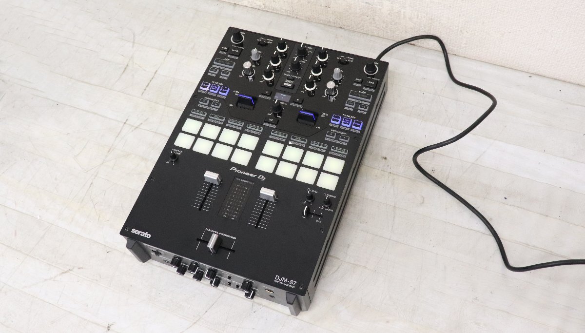【 C 】K7550 Pioneer DJ DJM-S7 DJミキサー パイオニア 元箱付き 3327155拍卖