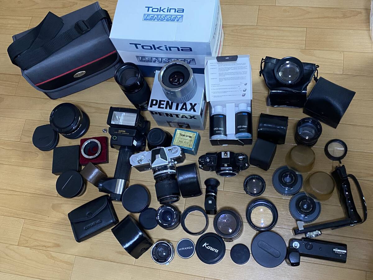 【福C-855】PENTAX Nikon PHASEONE canon レンズ、アクセまとめ拍卖