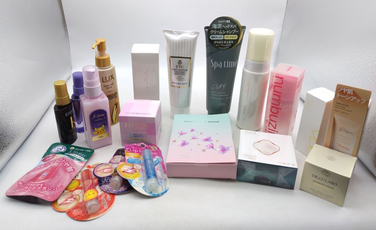 ②★全て新品 コスメ スキンケア等福袋68点セット ノエビア トワコ 等 同不 80★拍卖