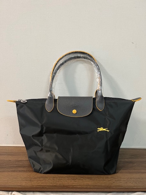 【新品】ロンシャン ハンドバッグ ガングレー Mサイズ レディース トートバッグ拍卖