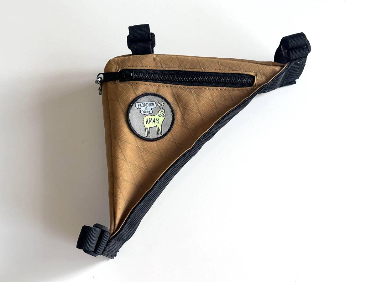 【新古品】KM4K x サイクルハテナ コラボレーション バイクパッキングギア『PASS HUNTER BAG / パスハンターバッグ』拍卖