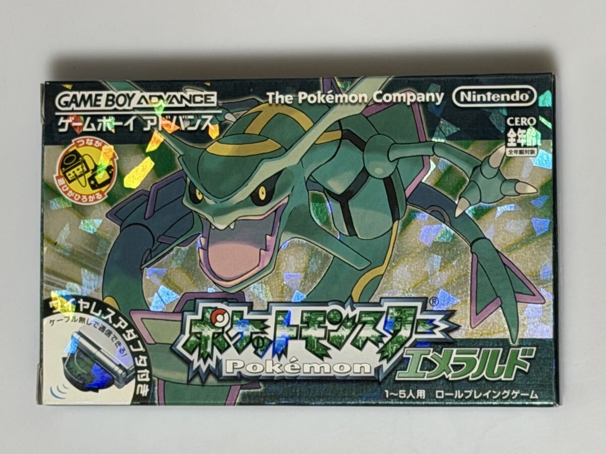 ゲームボーイアドバンス ソフト ポケットモンスターエメラルド 送料無料拍卖