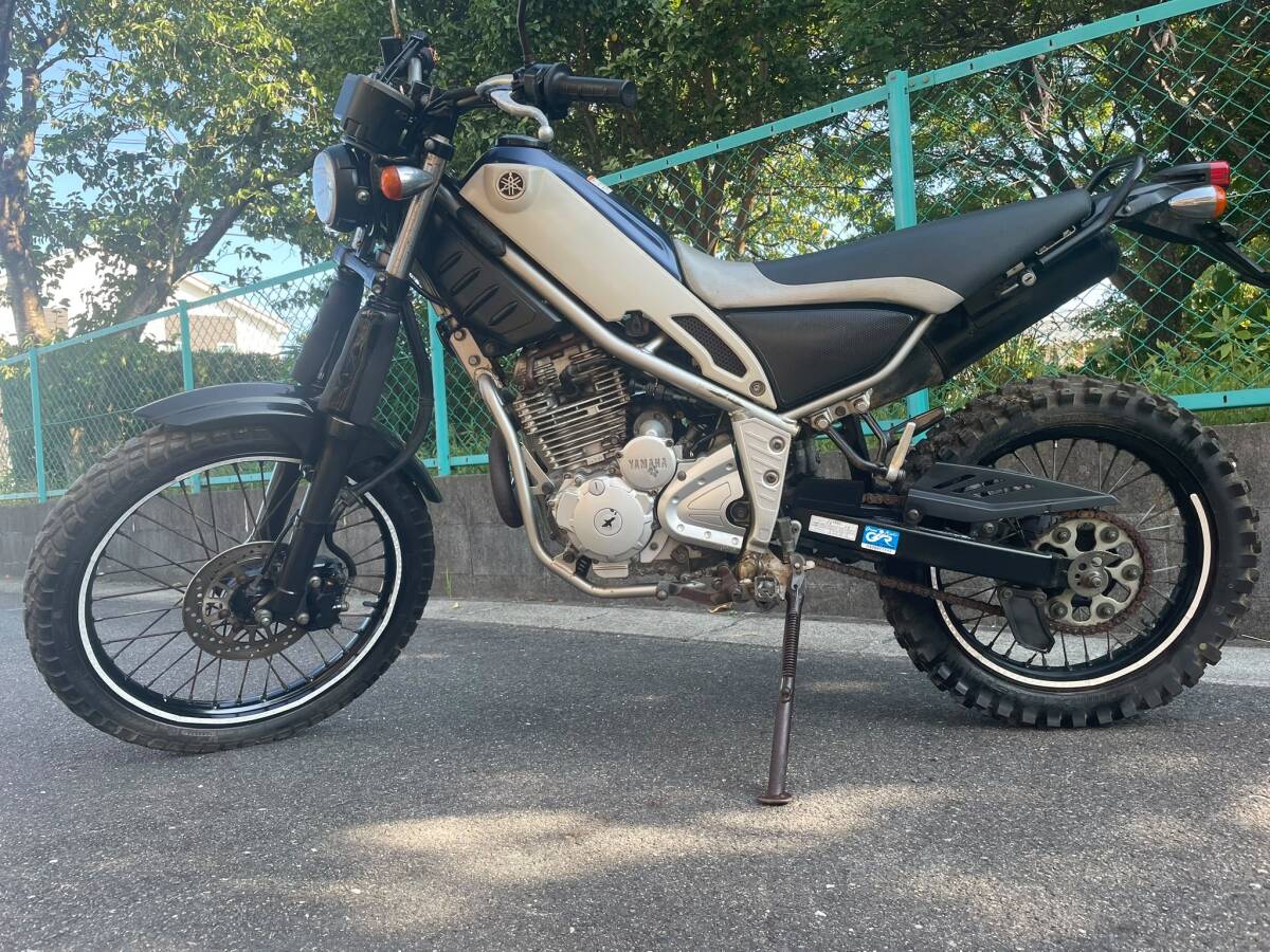 ヤマハ トリッカー DG10J 実動 250cc FI 書類付 12535km セル始動 引取限定拍卖