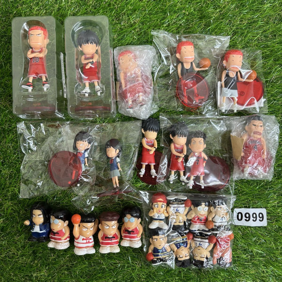 K999 スラムダンク グッズ まとめ売り セット 当時物 ソフビ 指人形 フィギュア 赤木晴子 桜木花道 流川楓 三井寿 THE FIRST SLAM DUNK 他拍卖