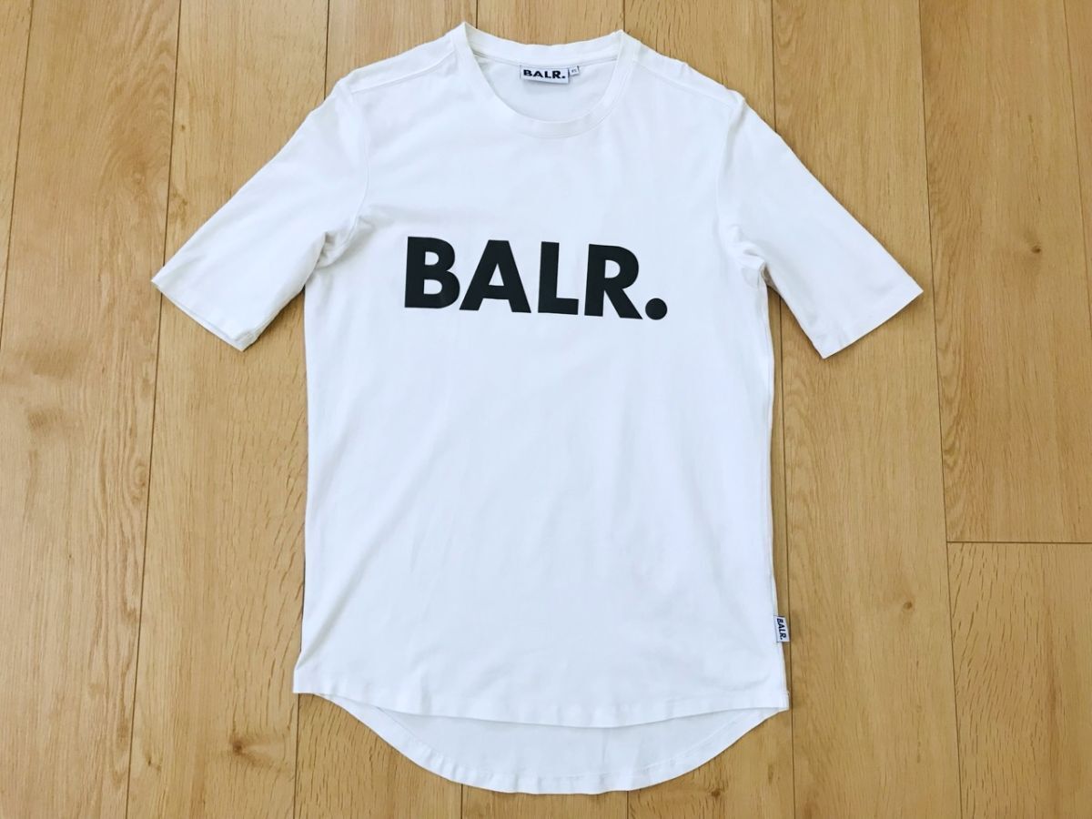 BALR.*ストレッチTシャツ*白*XS拍卖