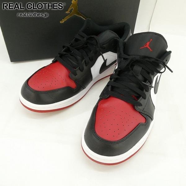 NIKE/ナイキ AIR JORDAN 1 LOW/エアジョーダン1 ロー ブレッドトゥ 553558-161/30 /080拍卖