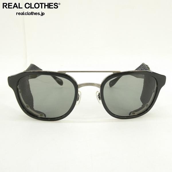 OLIVER PEOPLES/オリバーピープルズ Moreton レザー風防付き サングラス/アイウェア /000拍卖