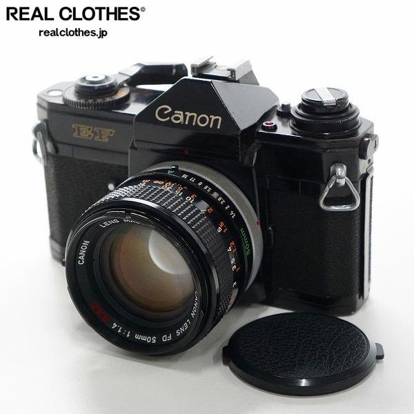 Canon/キャノン EF/CANON LENS FD 50mm F1.4 S.S.C. フィルム一眼レフカメラ シャッター確認済み /000拍卖