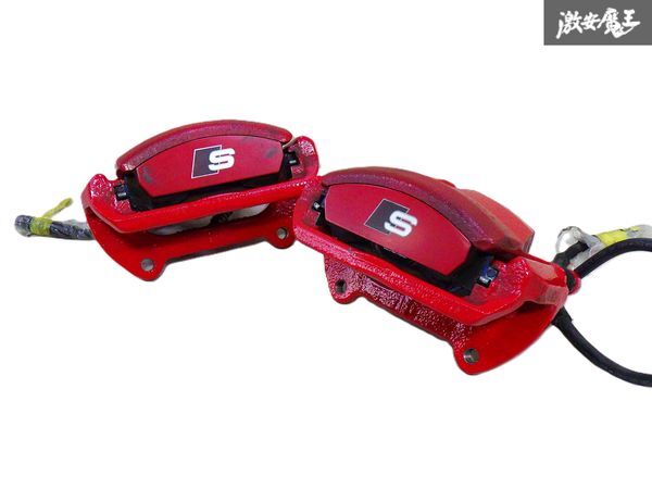 【固着無】 AUDI アウディ 純正 8VDJHL S3 H30年 2000㏄ モデル フロント ブレーキキャリパー 左右セット 即納 在庫有 棚拍卖