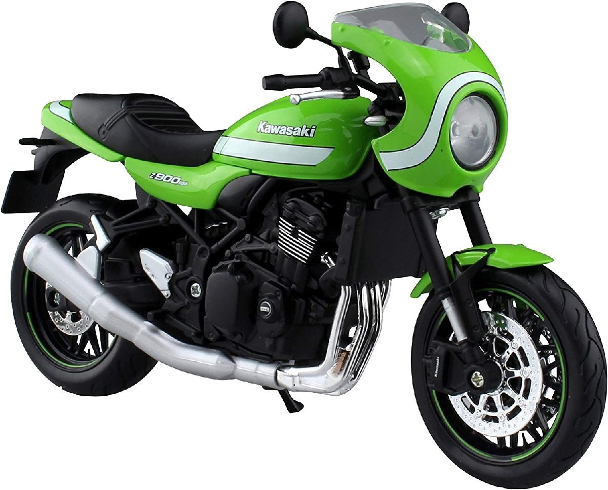 アオシマ 1/12 完成品バイク カワサキ Z900RS カフェ ビンテージライムグリーン拍卖