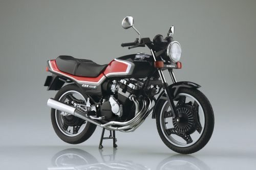 アオシマ 完成品バイク 1/12 Honda CBX400F ブラック/キャンディアラモアナレッド拍卖