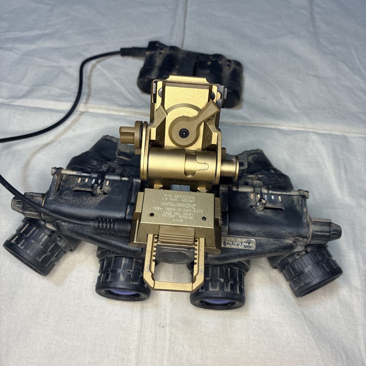 Wilcoxタイプ L4 G24 ナイトビジョンマウント(NVGマウント) GPNVG-18(Ground Panoramic Night Vision Goggle)タイプ セット拍卖