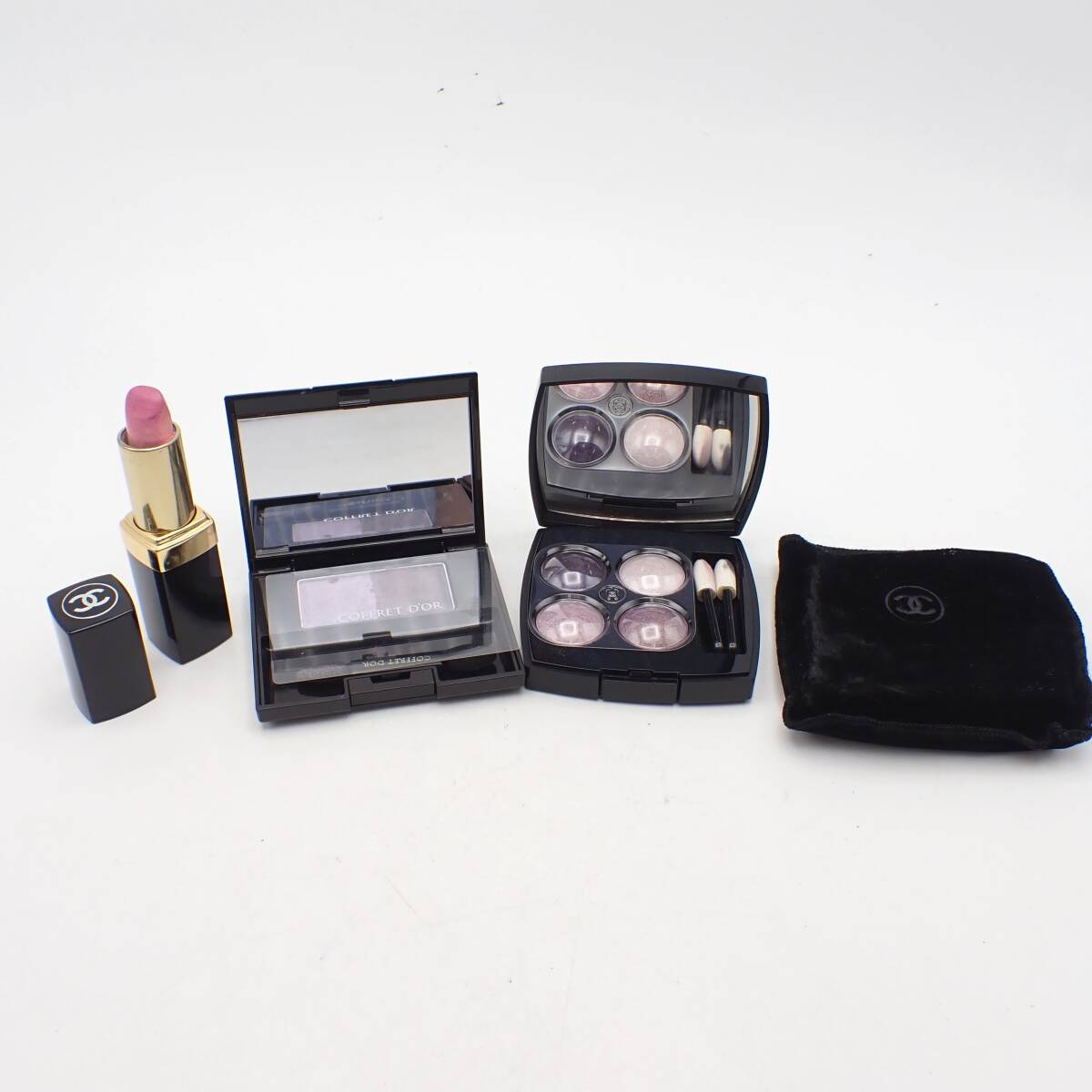 まとめ 1円~☆CHANEL シャネル COFFRET D'OR コフレドール アイシャドー リップ 3点セット ブランドコスメ メイク/井0709-1000拍卖