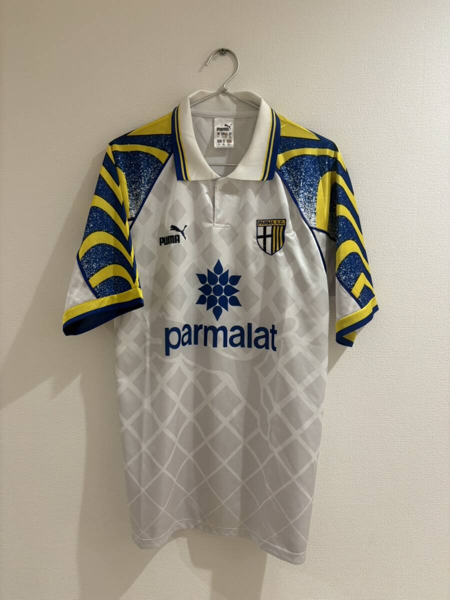 96/97 プーマ パルマ ホーム サッカーユニフォーム拍卖