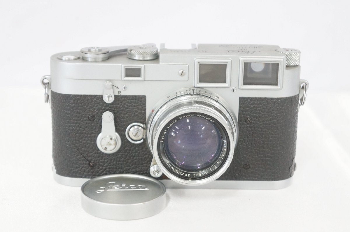 ☆ LEICA ライカ M3 レンジファインダー フィルムカメラ Summicron 5cm F2 レンズ拍卖