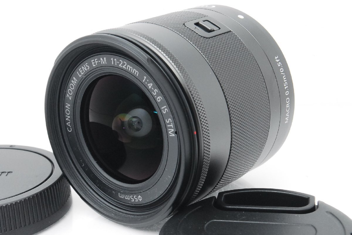 【美品】Canon キヤノン EF-M 11-22mm F4-5.6 IS STM mr000060拍卖