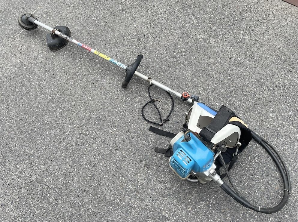 【婀】shindaiwa 新ダイワ エンジン 刈払機 SK260E-SP 草刈機 ループハンドル 背負刈機 G29FB26拍卖