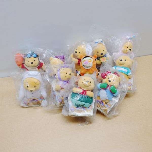 東京ディズニーリゾート ぬいぐるみ くまのプーさん 未開封含め 11点拍卖