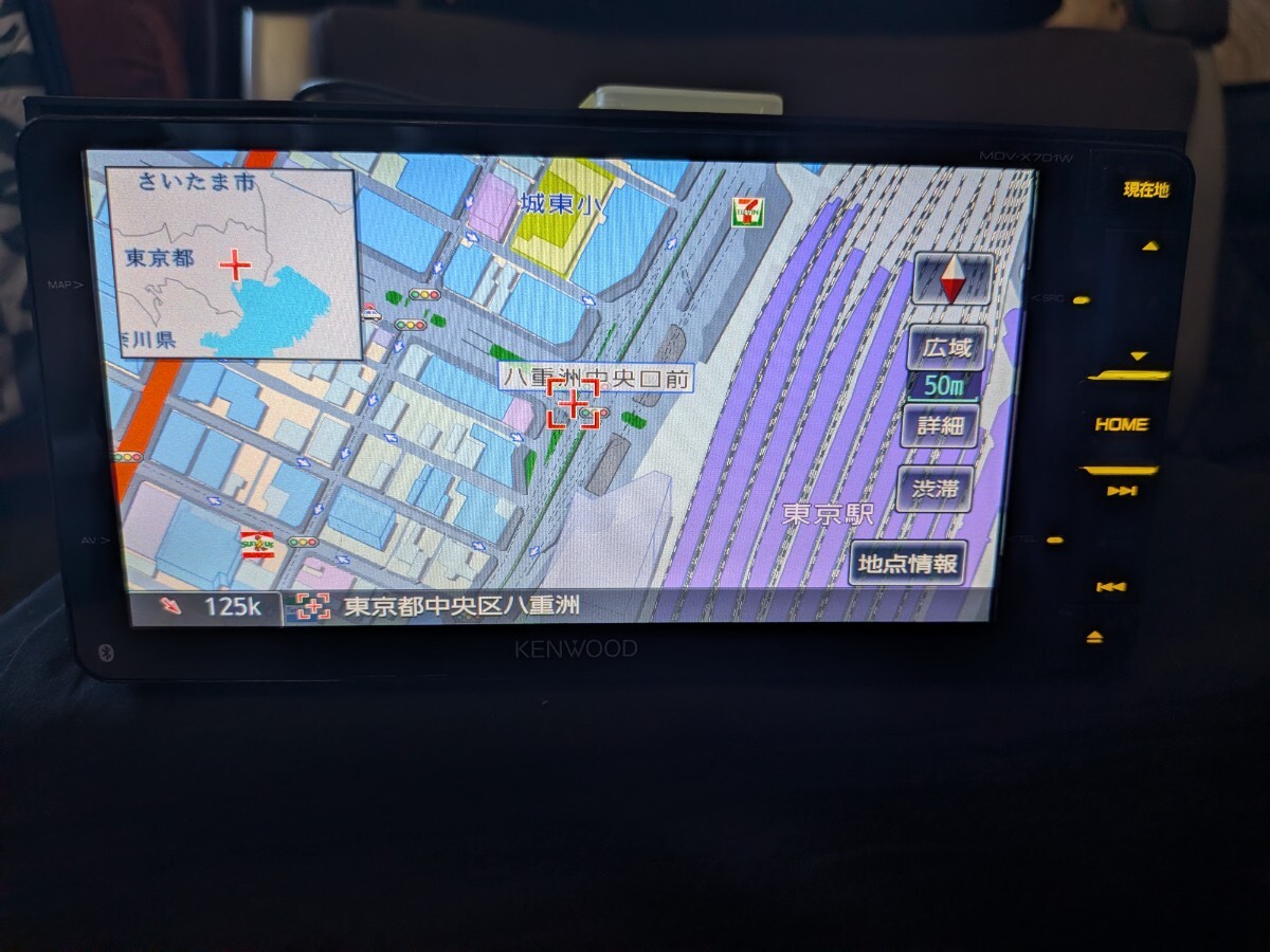 ケンウッド Bluetooth MDV-X701W ナビ MDV-X701W拍卖