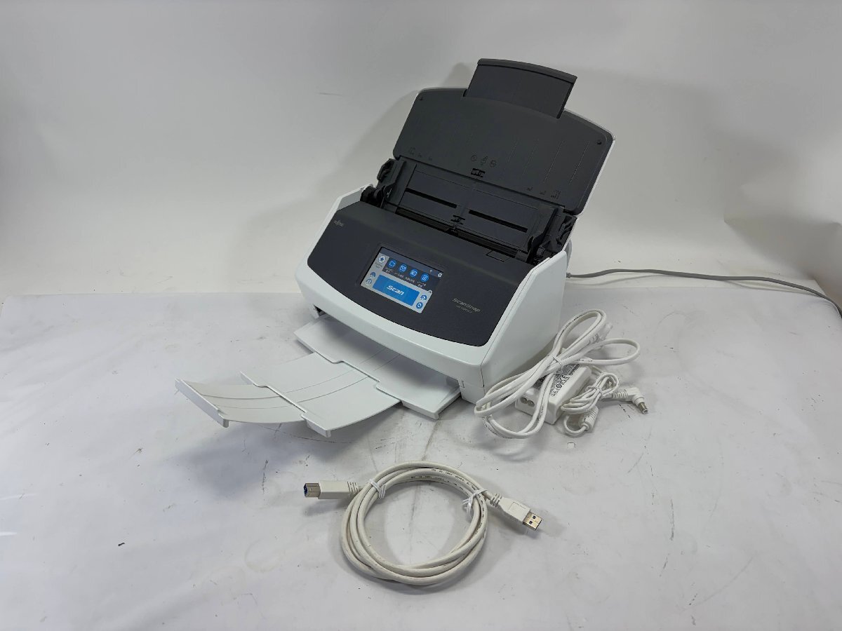 【 中古 】富士通 両面対応シートスルースキャナ ScanSnap FI-IX1500SE 2020年製 カウンター12723枚 WIFI/USB動作確認済 (285)拍卖