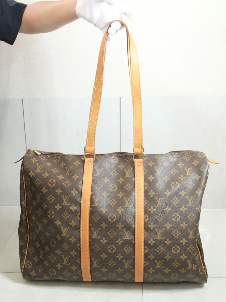 LOUIS VUITTON ルイヴィトン モノグラム フラネリー50 バッグ トートバッグ ユニセックス拍卖