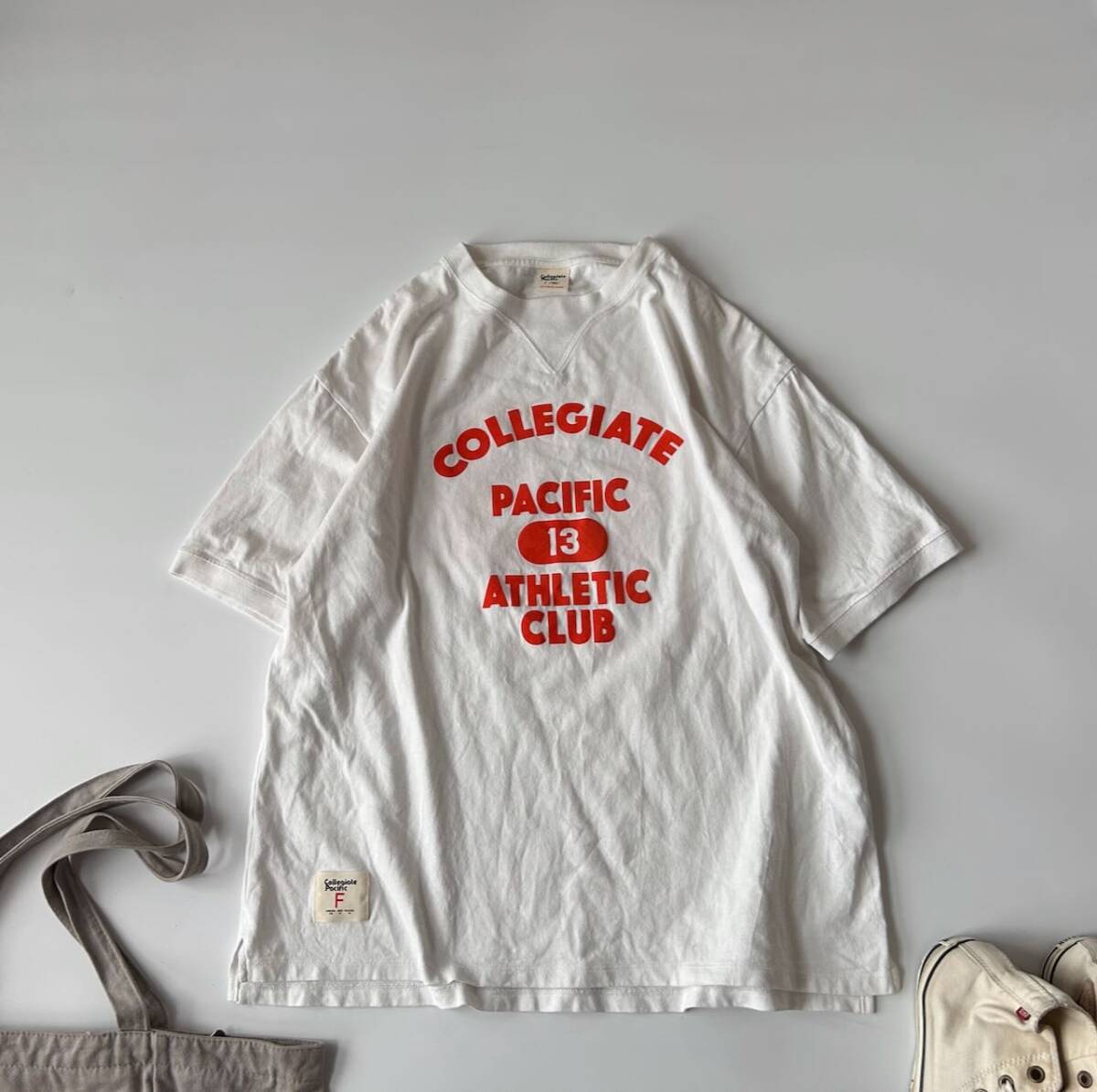 シップス SHIPS any × Collegiate Pacific 別注 可愛いTシャツ拍卖