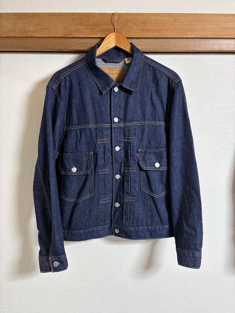 良品 リーバイスプレミアム セカンドタイプ 2ND デニムジャケット リーバイス 507XX LEVI S拍卖