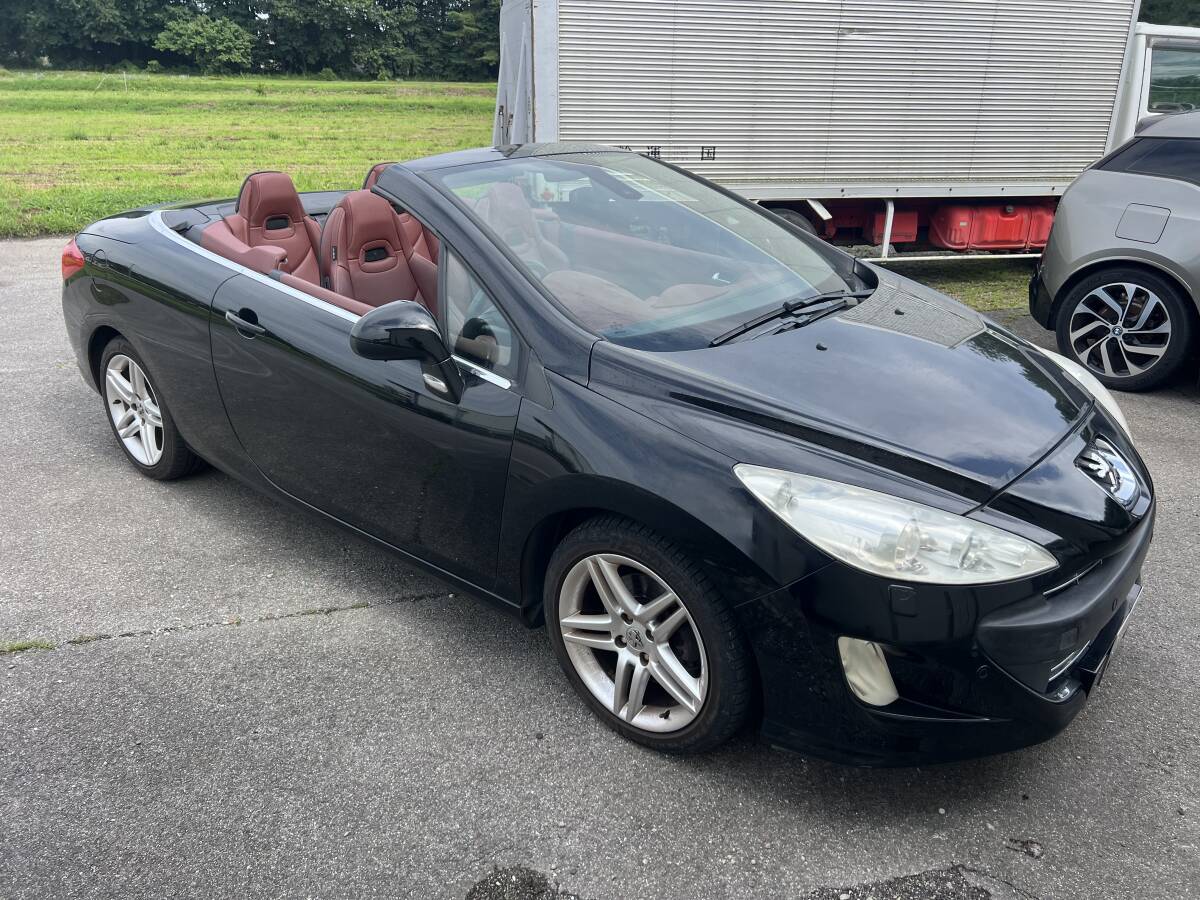 プジョー 308cc グリフ 電動オープン 本革シート 車検2年付お渡し可能 業者オークション評価点4点拍卖