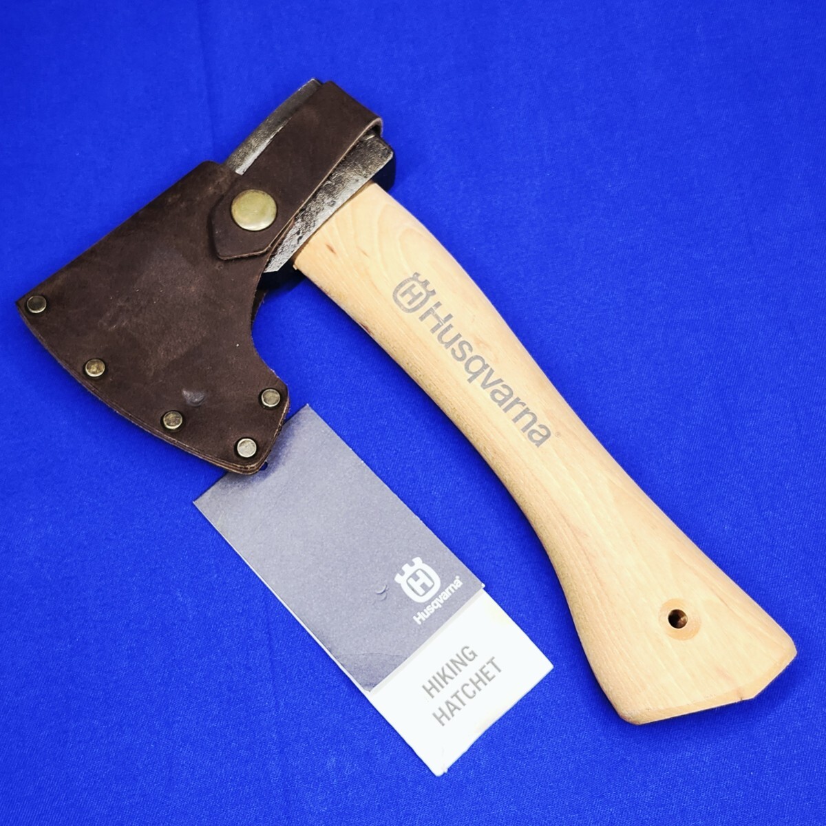 Husqvarna ハスクバーナ ハイキング ハチェット 手斧 薪割り◆アウトドア用品◆全長約 24cm◆重量約 615g拍卖