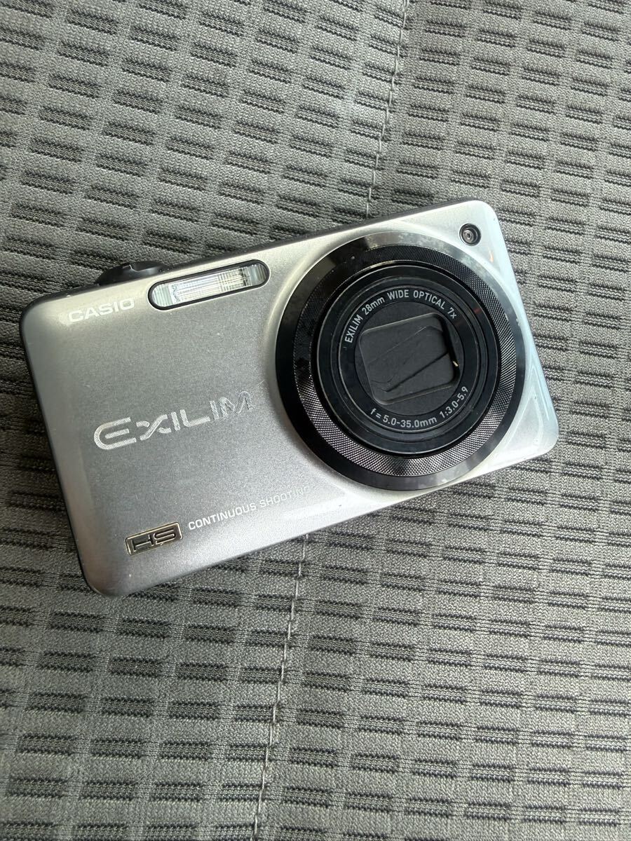 6.CASIO カシオ EXILIM EX-ZR10 デジカメ 動作未確認拍卖