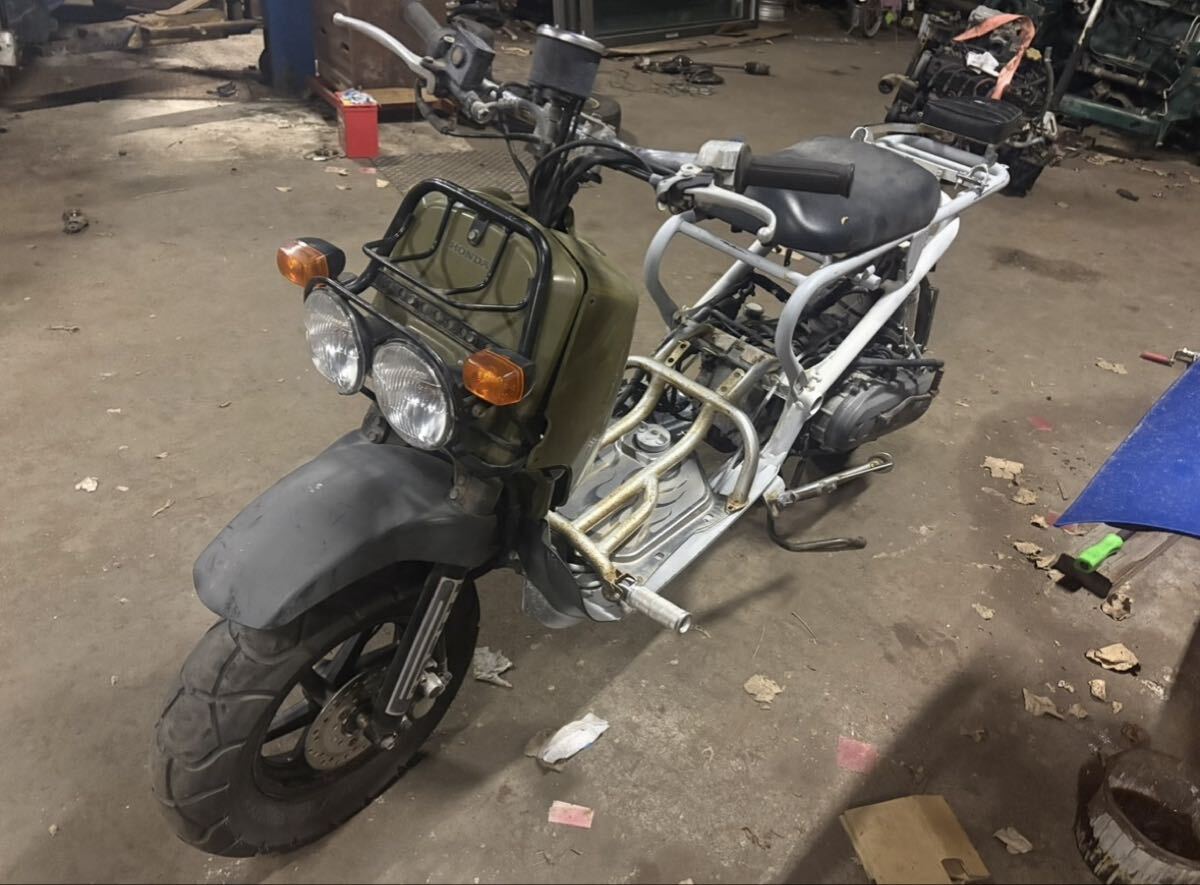 ホンダ ズーマー キャブ車 フロントディスク カスタム車両 書類付き 拍卖